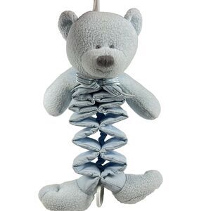 KOALA BABY Accordion Musical Plush Bear VTG Pull Crib Stroller Accessory Infant